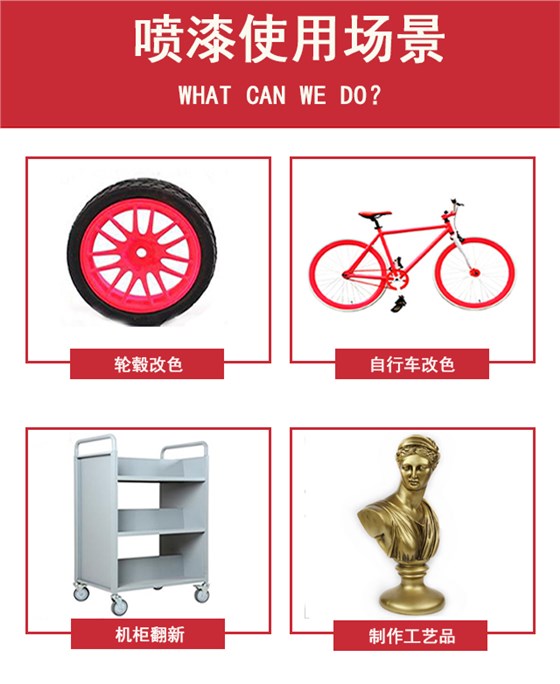 自喷漆使用场景